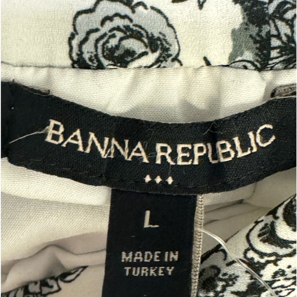 Banana Republic Pleated Flowy Skirt - Bonsai Artsy Print - Picture 4 of 7